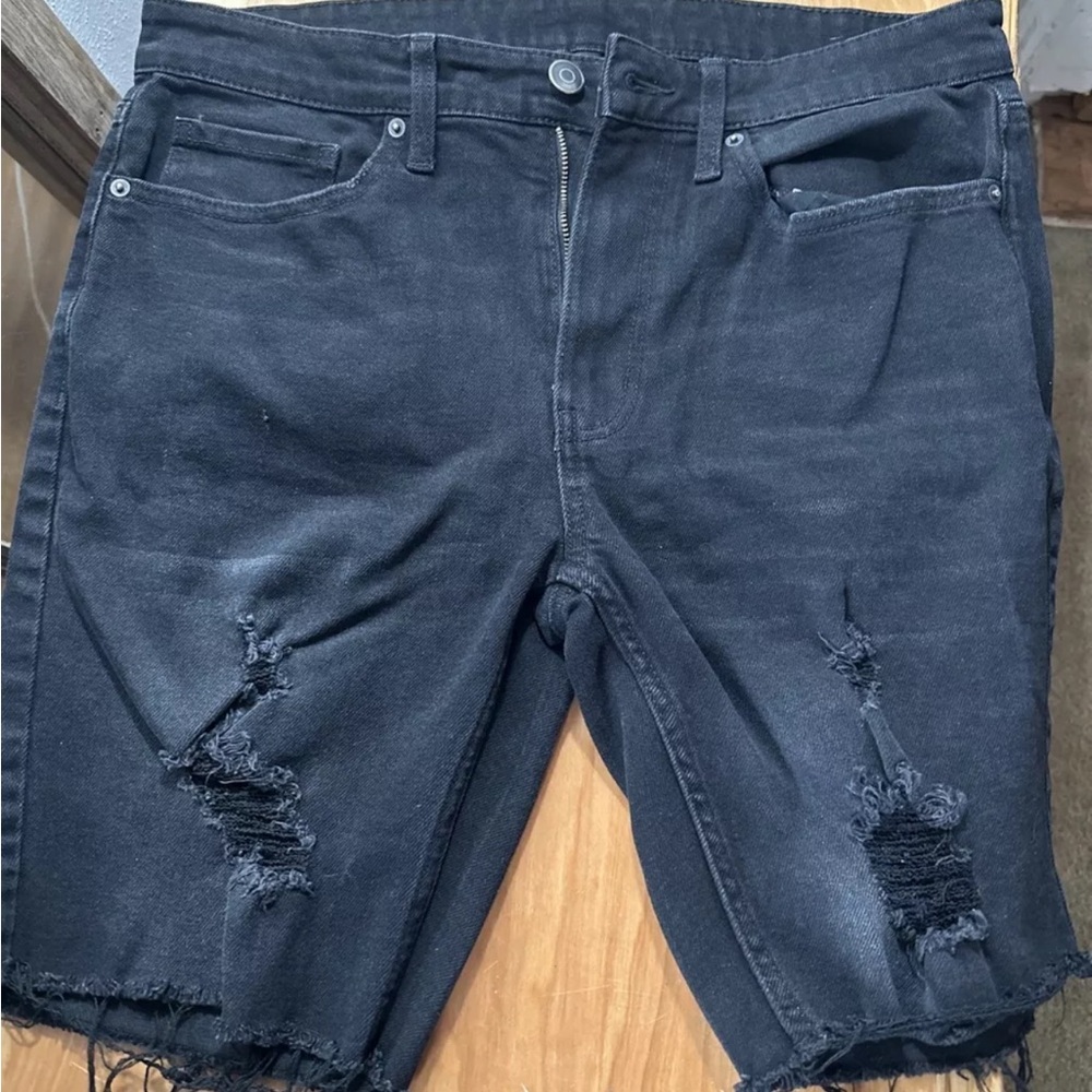 Men Black Short 32